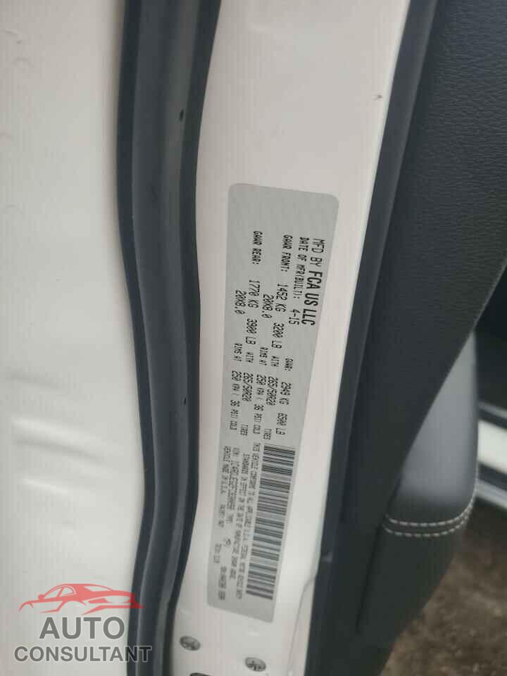DODGE DURANGO 2015 - 1C4RDJEG2FC830090