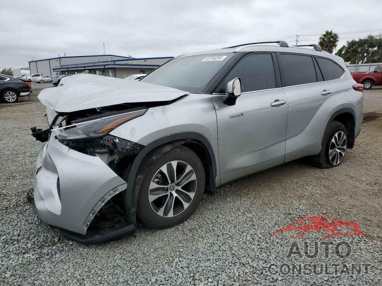 TOYOTA HIGHLANDER 2021 - 5TDHARAH5MS508198