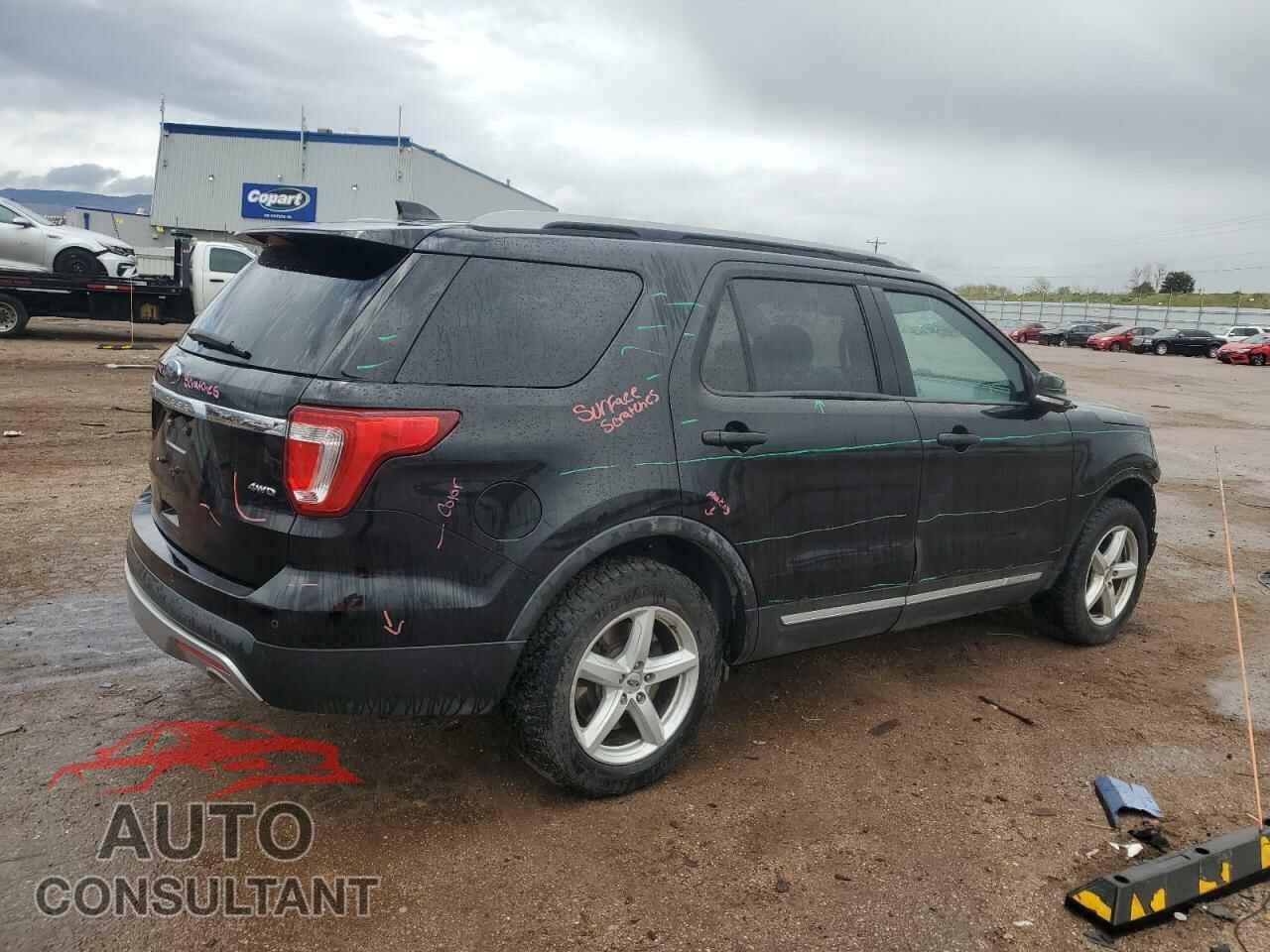 FORD EXPLORER 2017 - 1FM5K8D87HGD37052