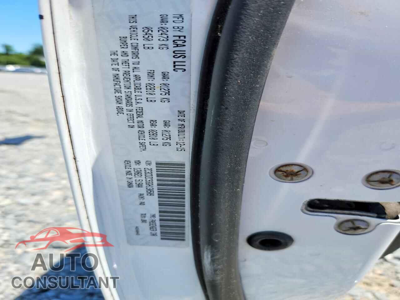 DODGE CHALLENGER 2016 - 2C3CDZC93GH130509