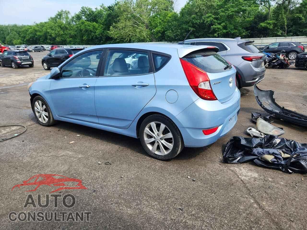 HYUNDAI ACCENT 2012 - KMHCU5AE9CU020037