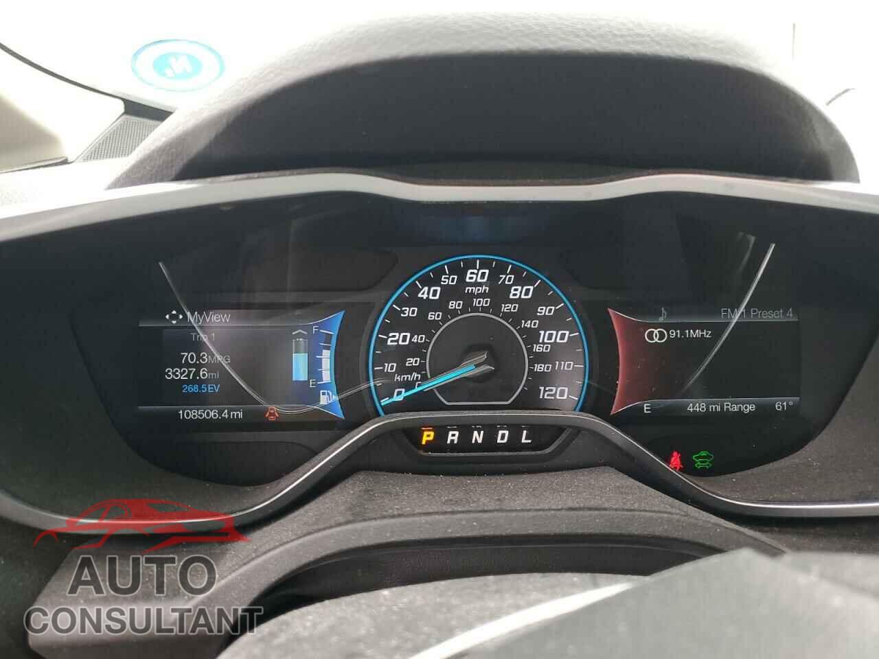 FORD CMAX 2015 - 1FADP5CU8FL121283