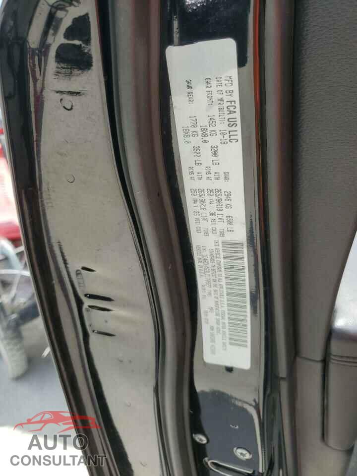 DODGE DURANGO 2020 - 1C4RDHAG3LC170927