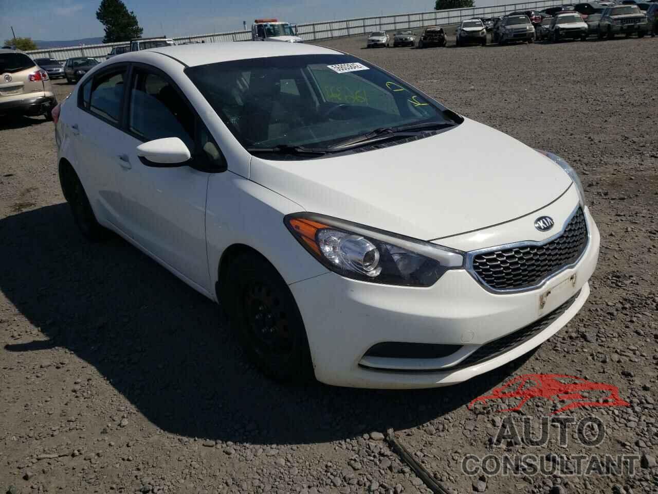 KIA FORTE 2016 - KNAFK4A67G5510161