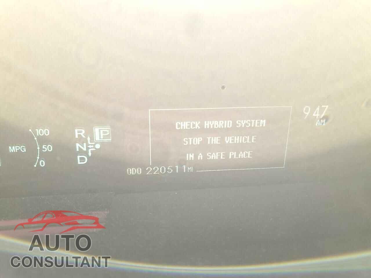 TOYOTA PRIUS 2013 - JTDKN3DU9D5579684