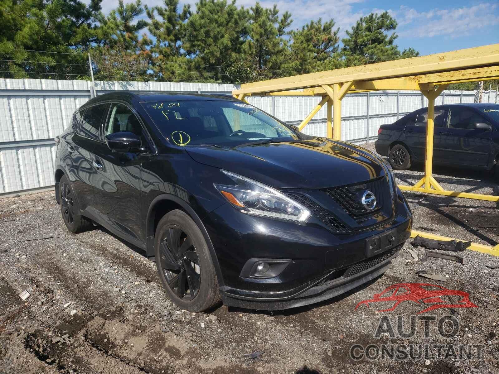 NISSAN MURANO 2018 - 5N1AZ2MH1JN141410