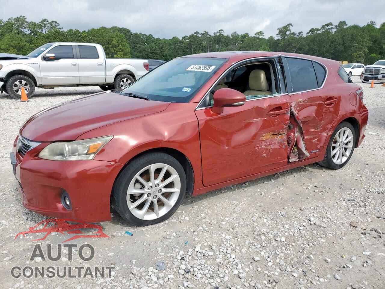 LEXUS CT 200 2011 - JTHKD5BH9B2016202