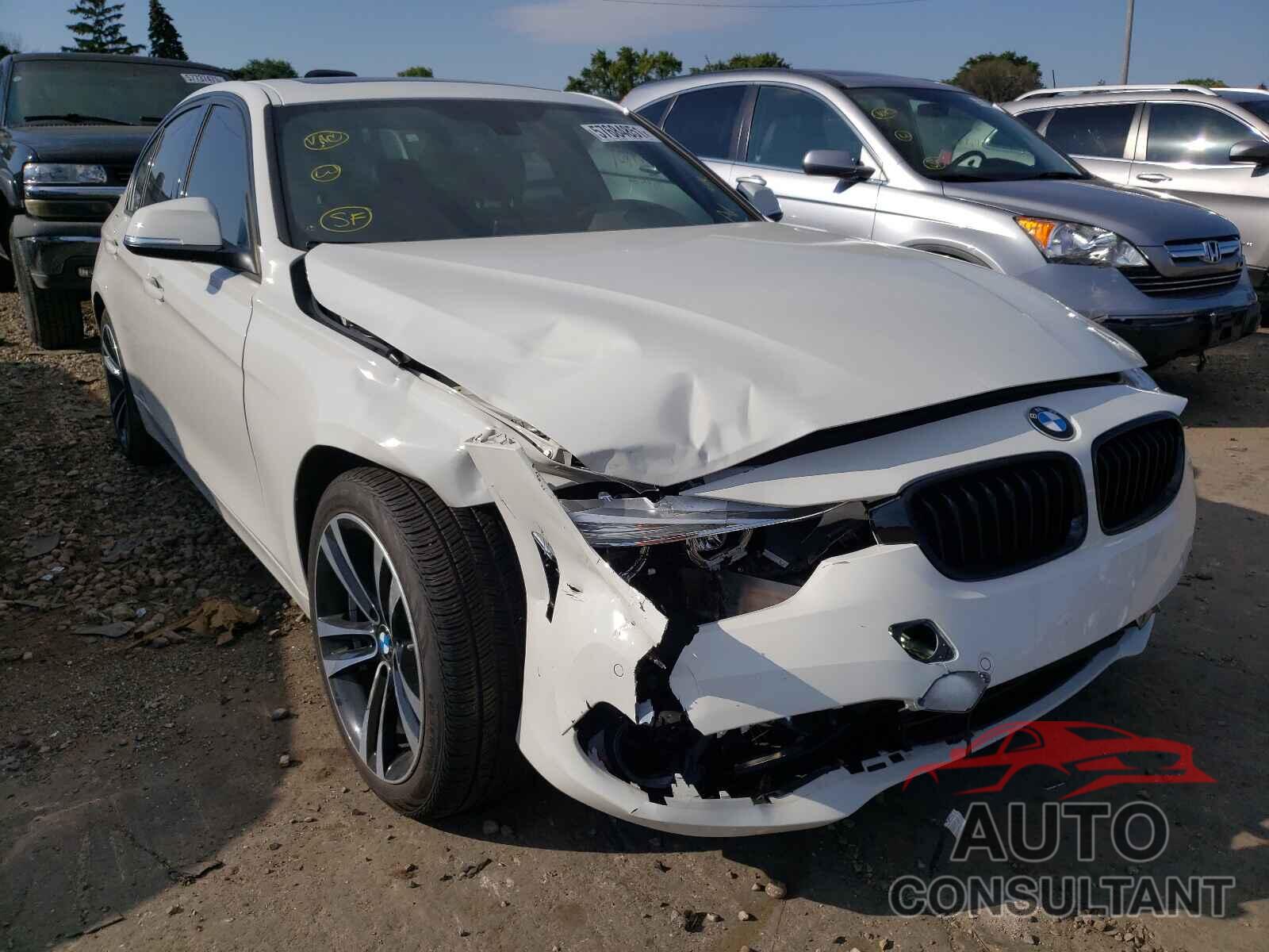 BMW 3 SERIES 2018 - WBA8D9G58JNU70873