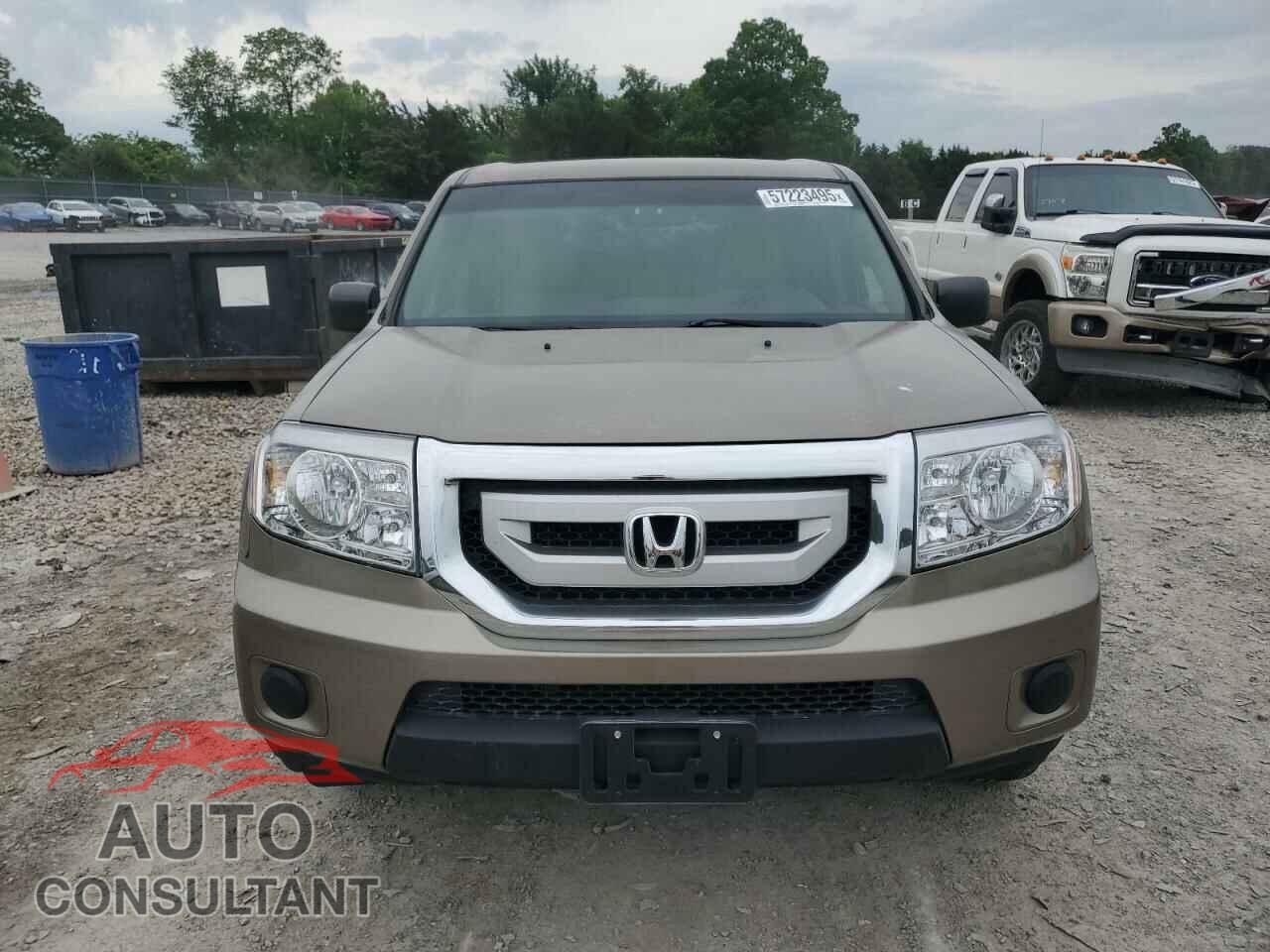 HONDA PILOT 2011 - 5FNYF4H27BB053748