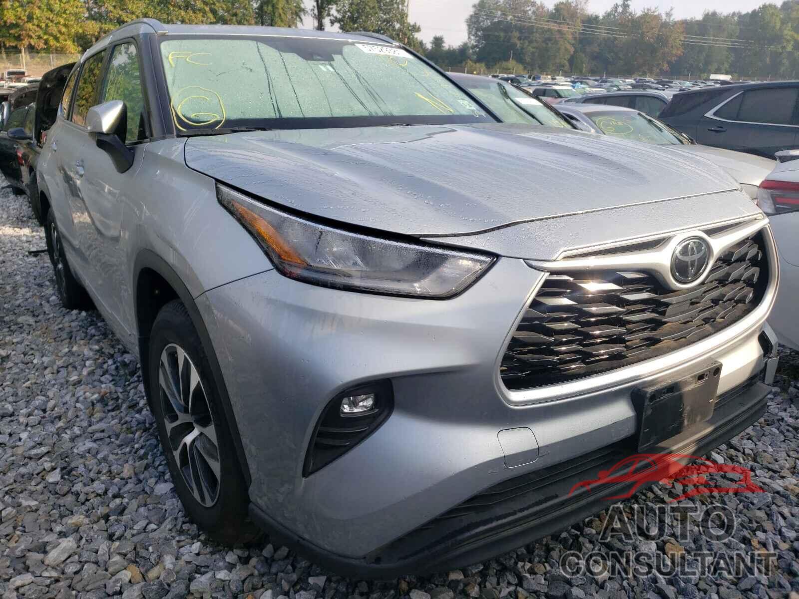 TOYOTA HIGHLANDER 2020 - 5TDGZRBH0LS516937