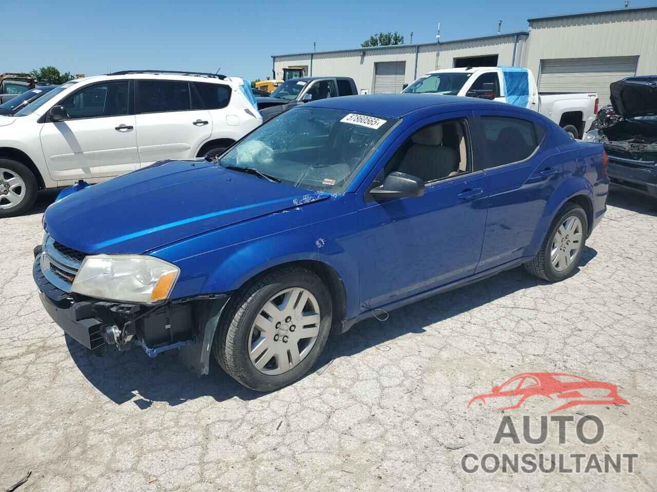 DODGE AVENGER 2013 - 1C3CDZAB6DN711821