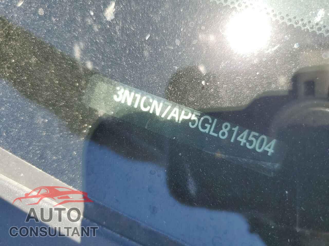 NISSAN VERSA 2016 - 3N1CN7AP5GL814504