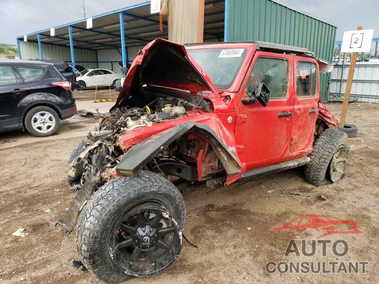 JEEP WRANGLER 2019 - 1C4HJXDN7KW689467