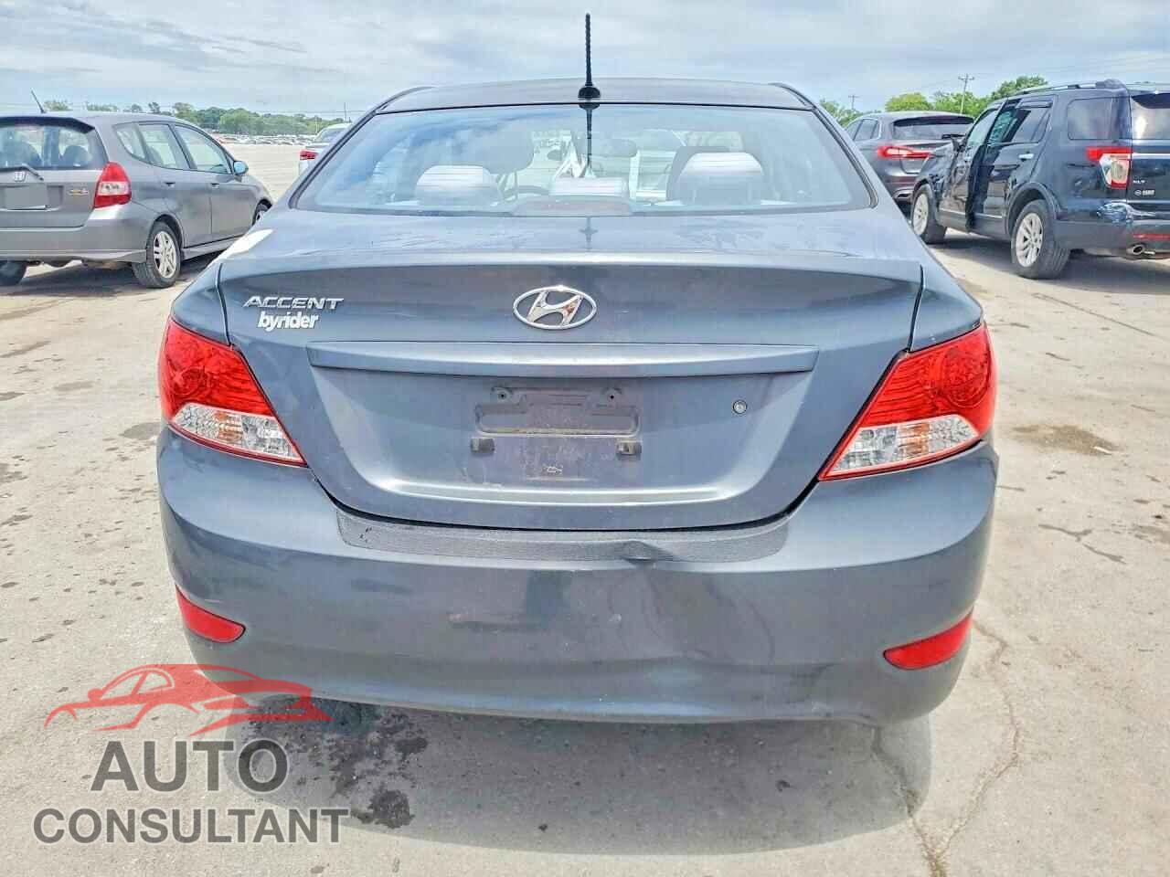 HYUNDAI ACCENT 2012 - KMHCT4AEXCU196933