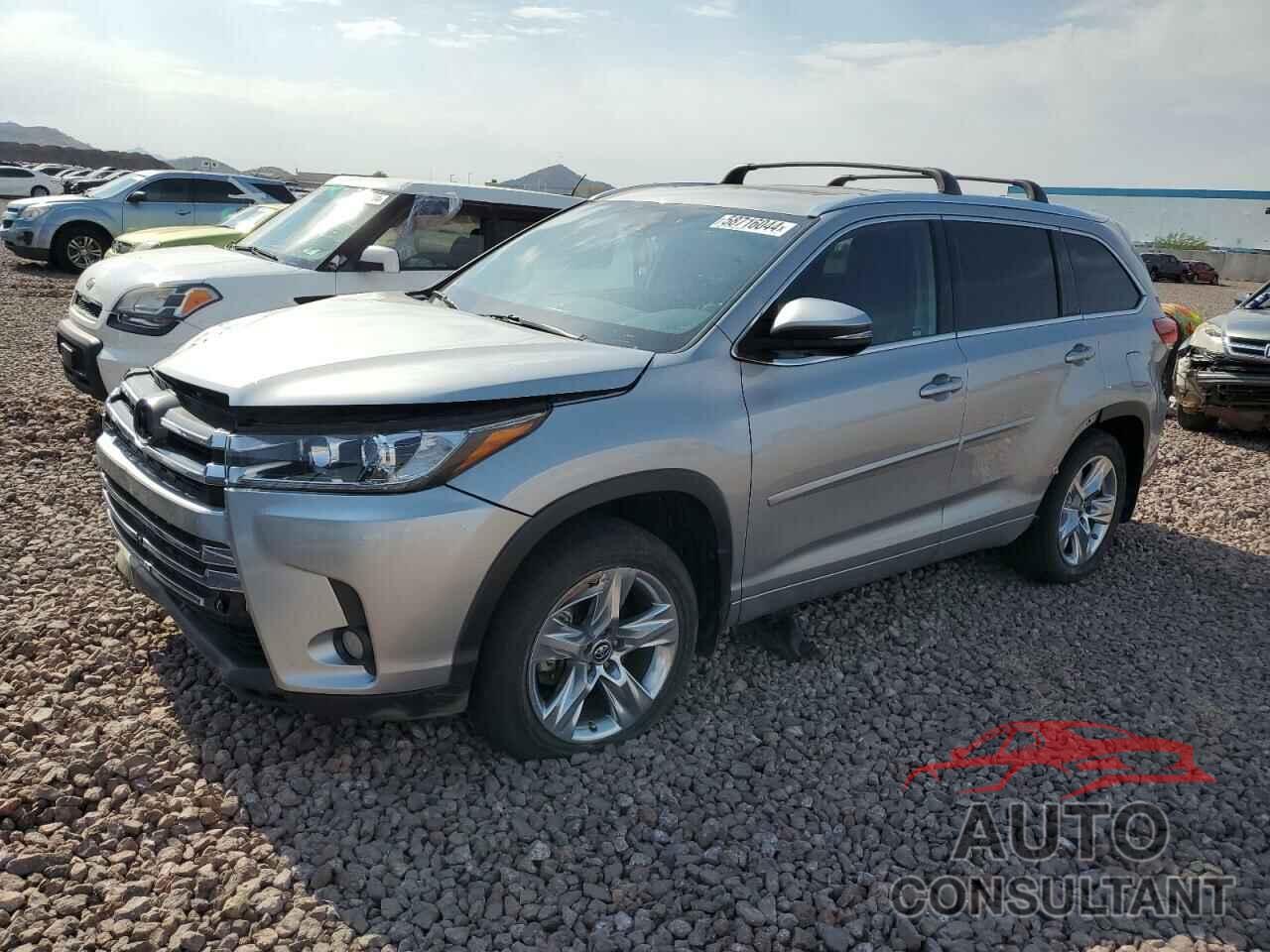 TOYOTA HIGHLANDER 2018 - 5TDDZRFH2JS485331