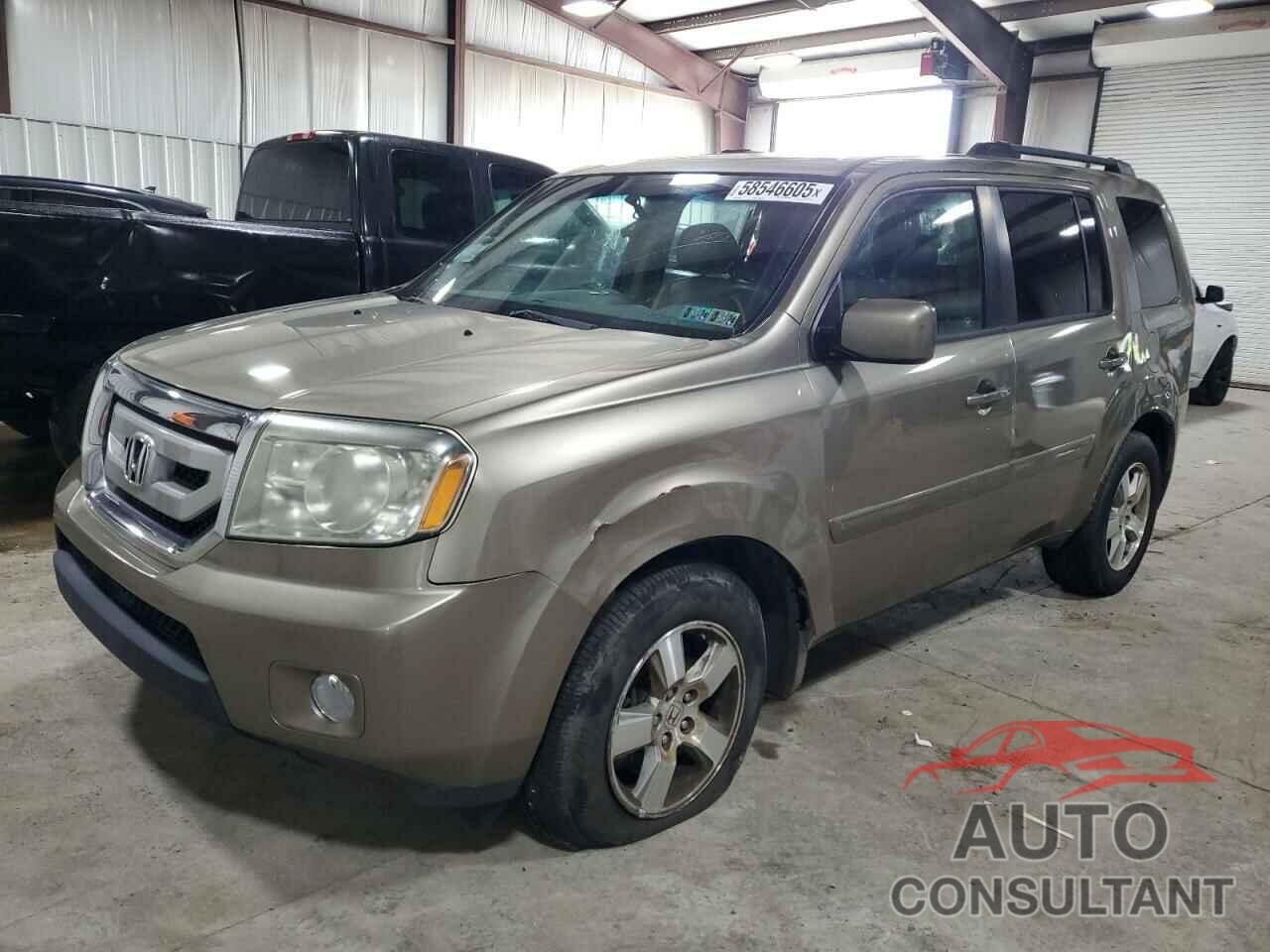 HONDA PILOT 2010 - 5FNYF4H51AB012041