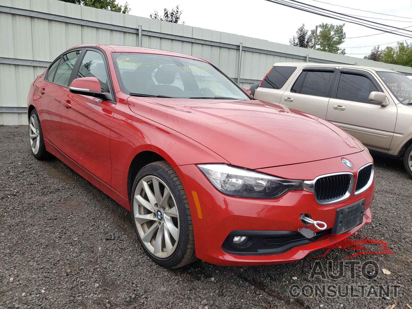 BMW 3 SERIES 2017 - WBA8A3C39HK692988