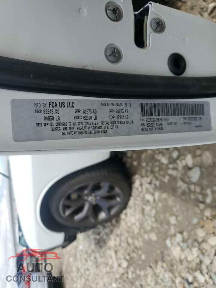 DODGE CHALLENGER 2019 - 2C3CDZAG9KH524252