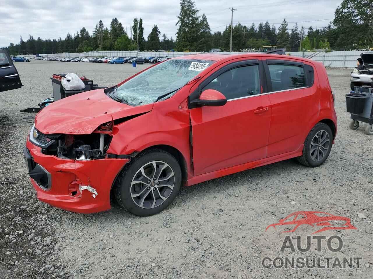 CHEVROLET SONIC 2017 - 1G1JC6SB7H4131422