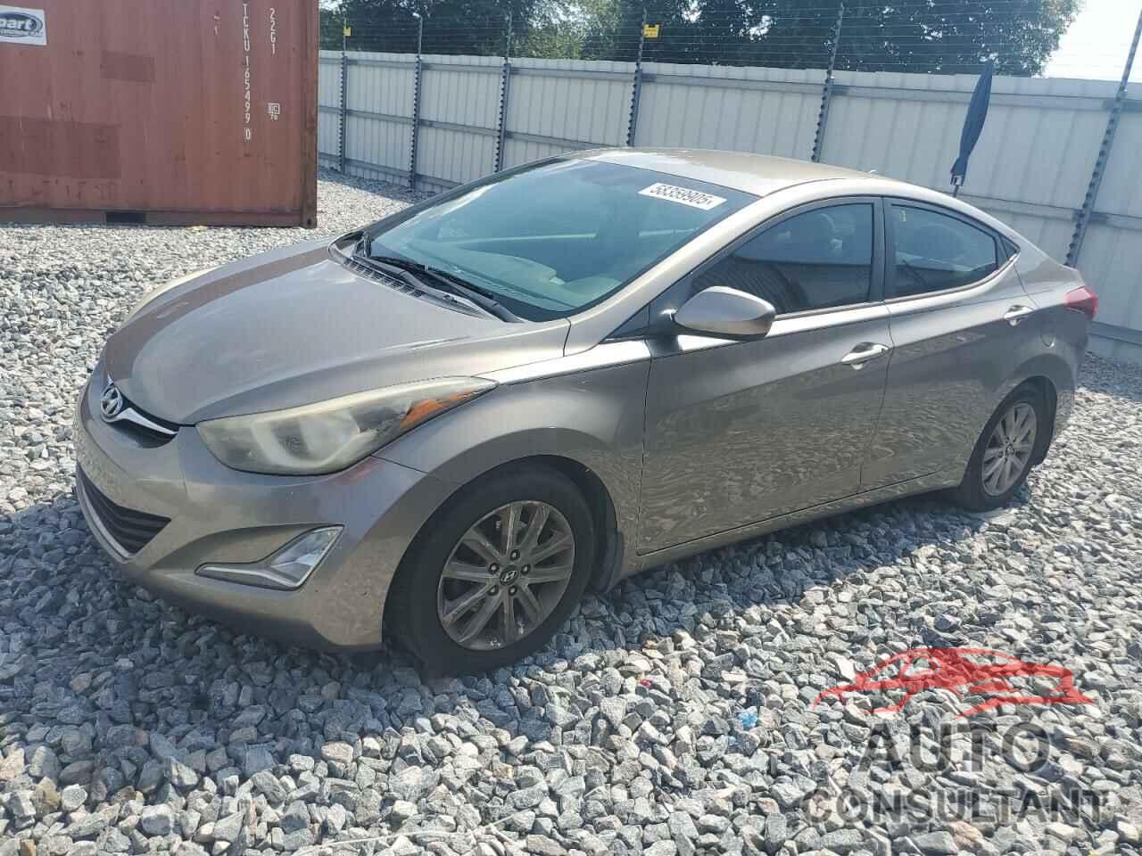 HYUNDAI ELANTRA 2015 - 5NPDH4AE9FH595258