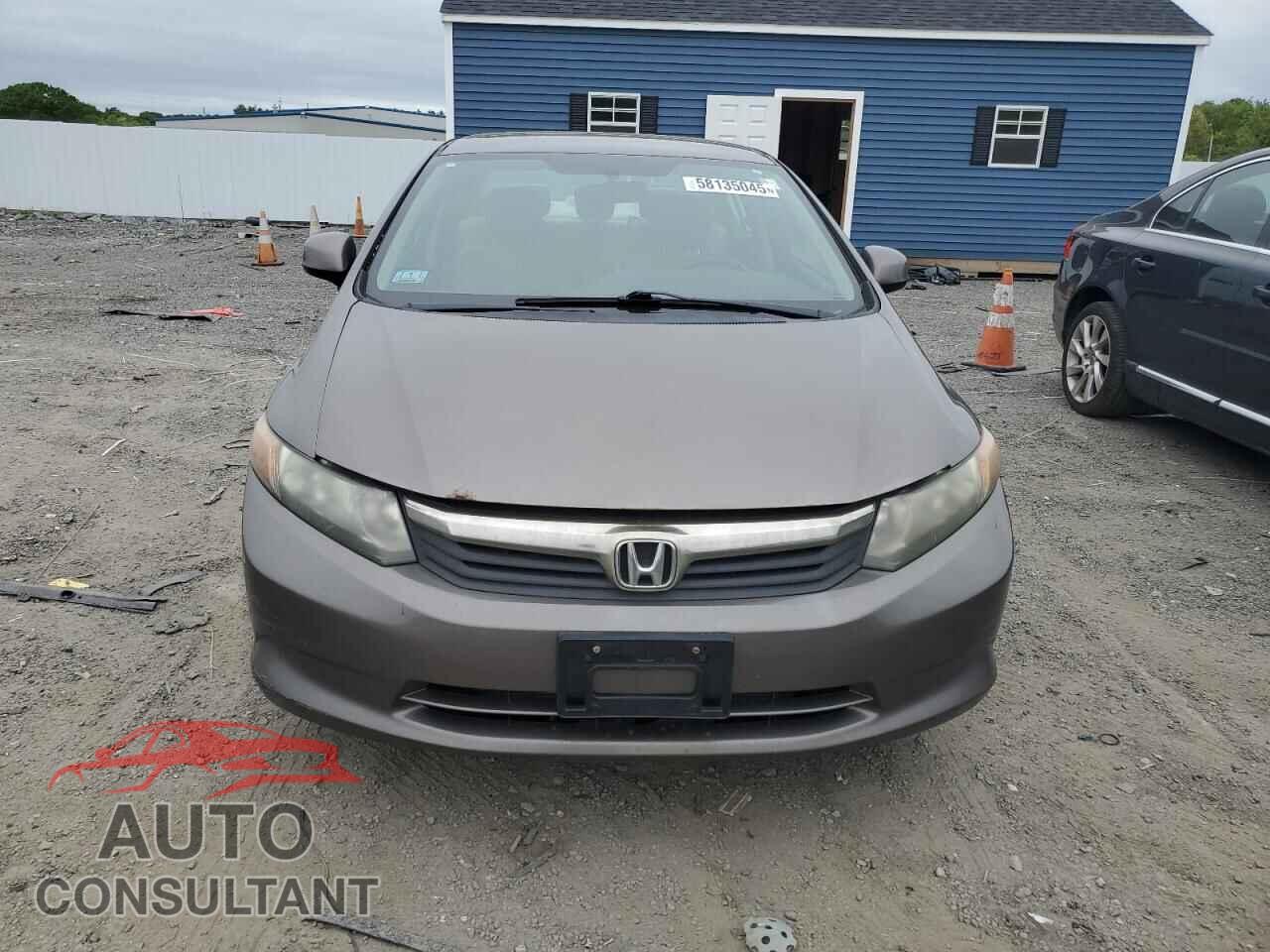 HONDA CIVIC 2012 - 19XFB2F54CE355042