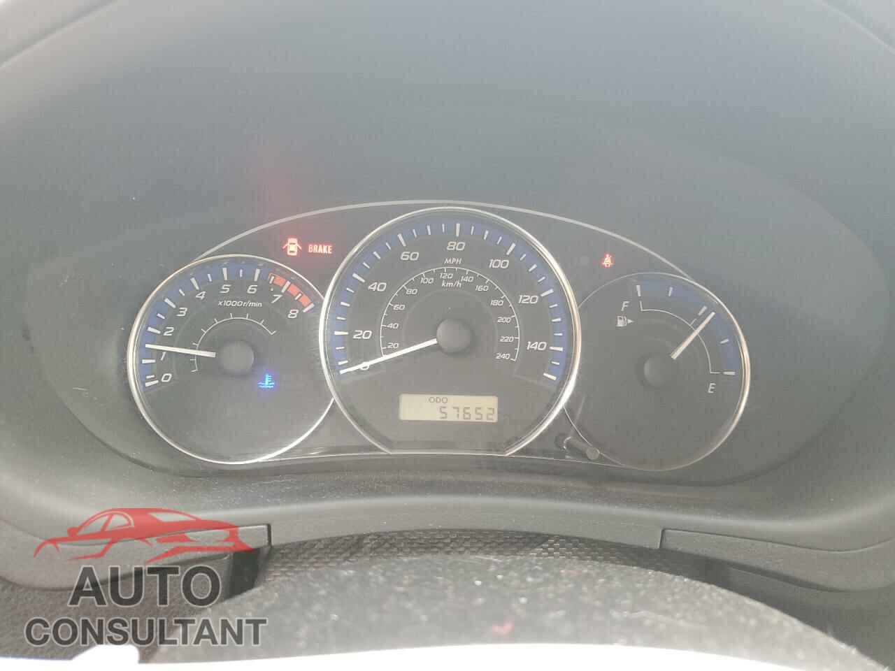 SUBARU FORESTER 2012 - JF2SHBDC9CG422928