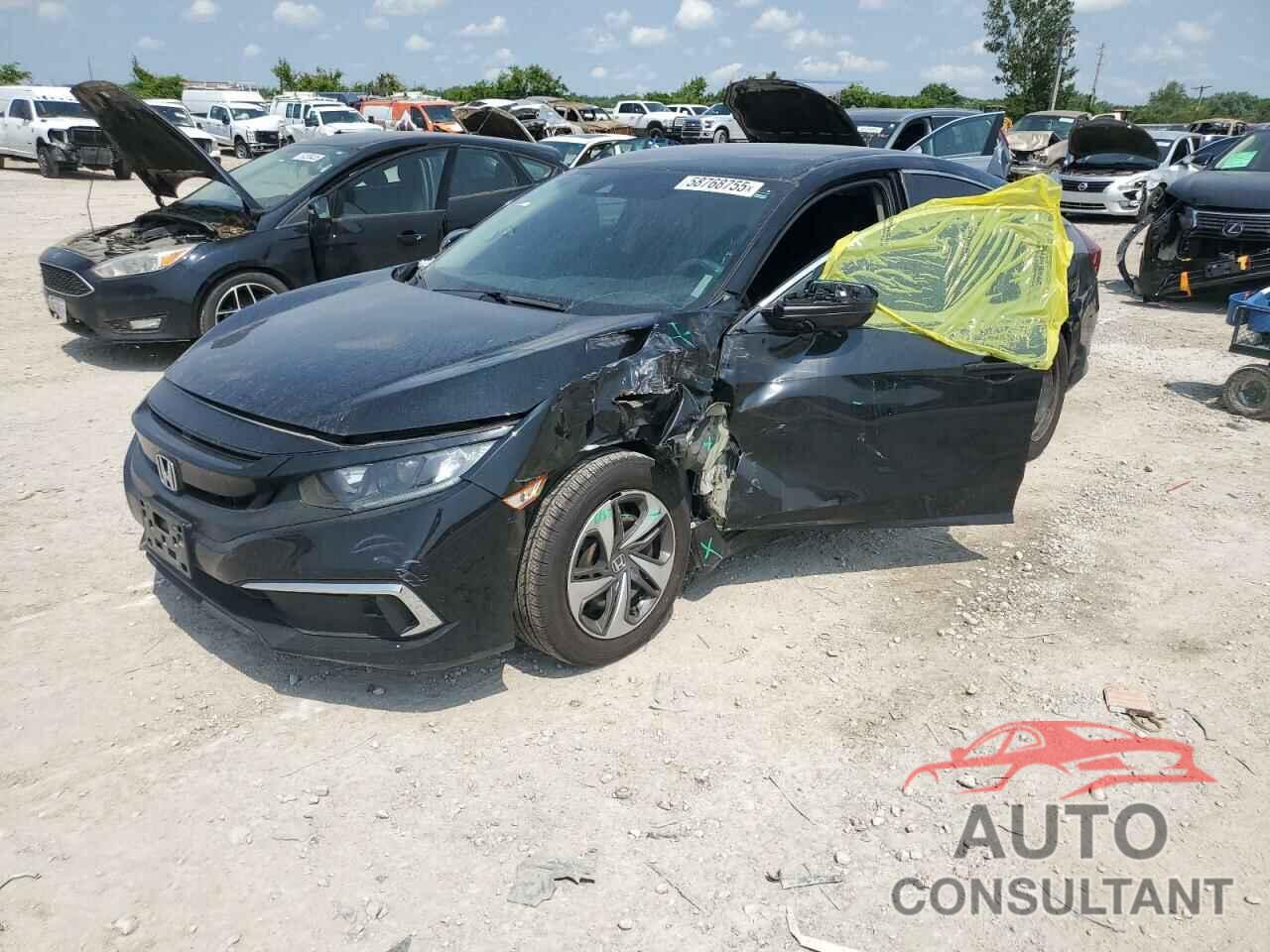 HONDA CIVIC 2020 - 2HGFC2F67LH598193