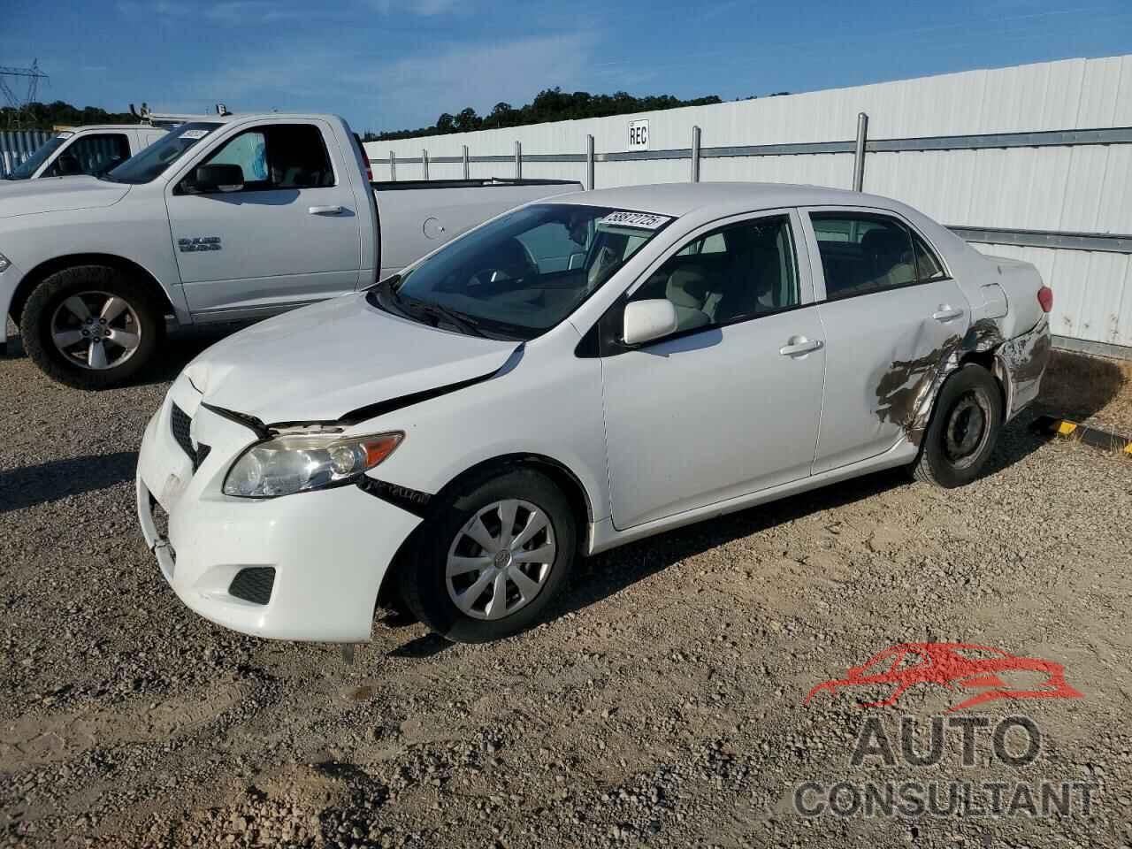 TOYOTA COROLLA 2009 - JTDBL40E89J006865