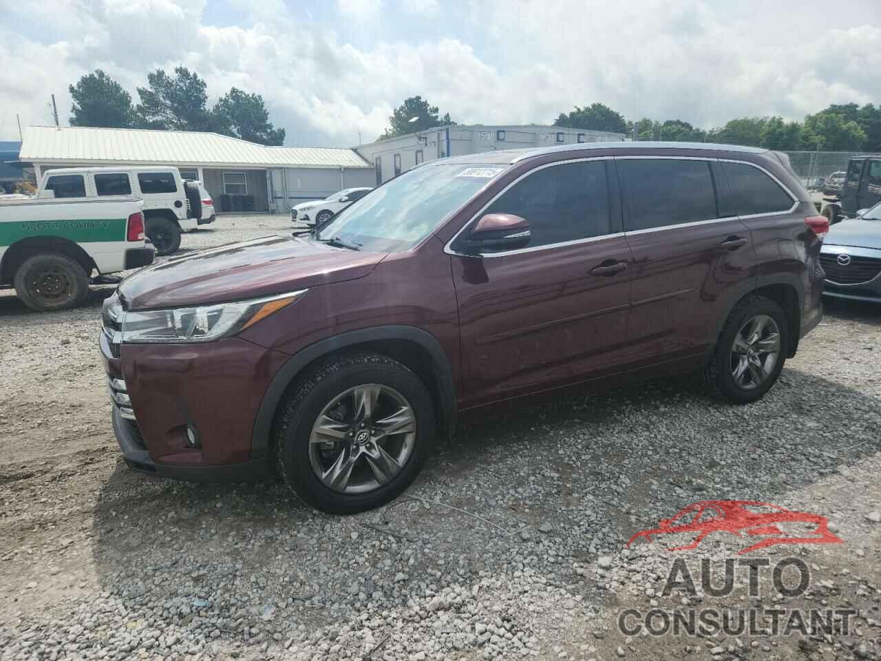 TOYOTA HIGHLANDER 2017 - 5TDDZRFH1HS417502