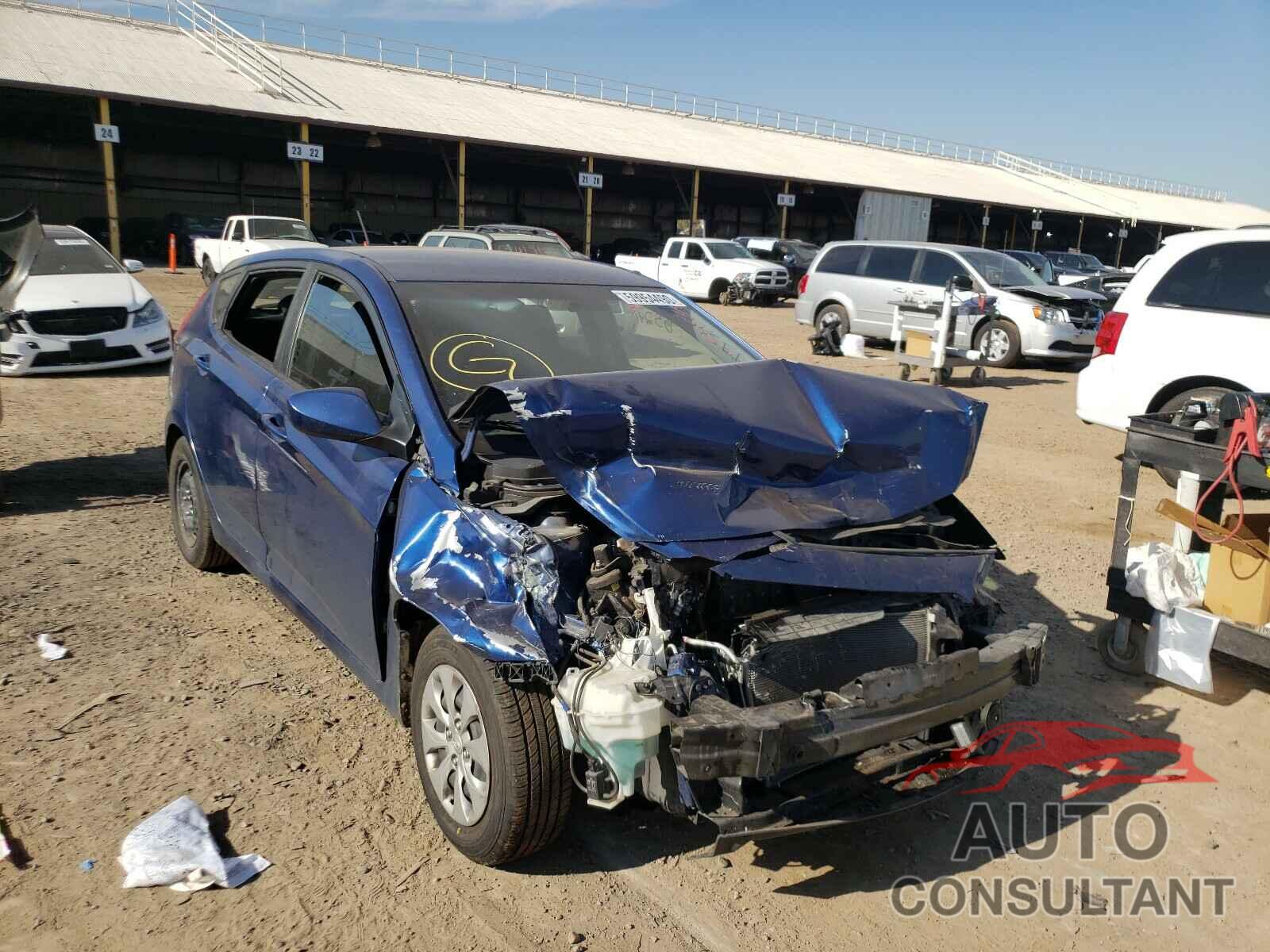 HYUNDAI ACCENT 2016 - KMHCT5AE1GU274964