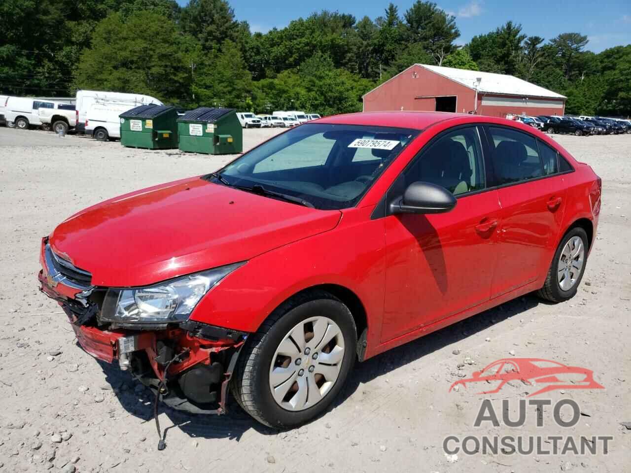 CHEVROLET CRUZE 2016 - 1G1PC5SG3G7146450