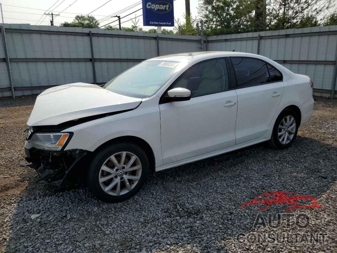 VOLKSWAGEN JETTA 2012 - 3VWDP7AJ3CM373089