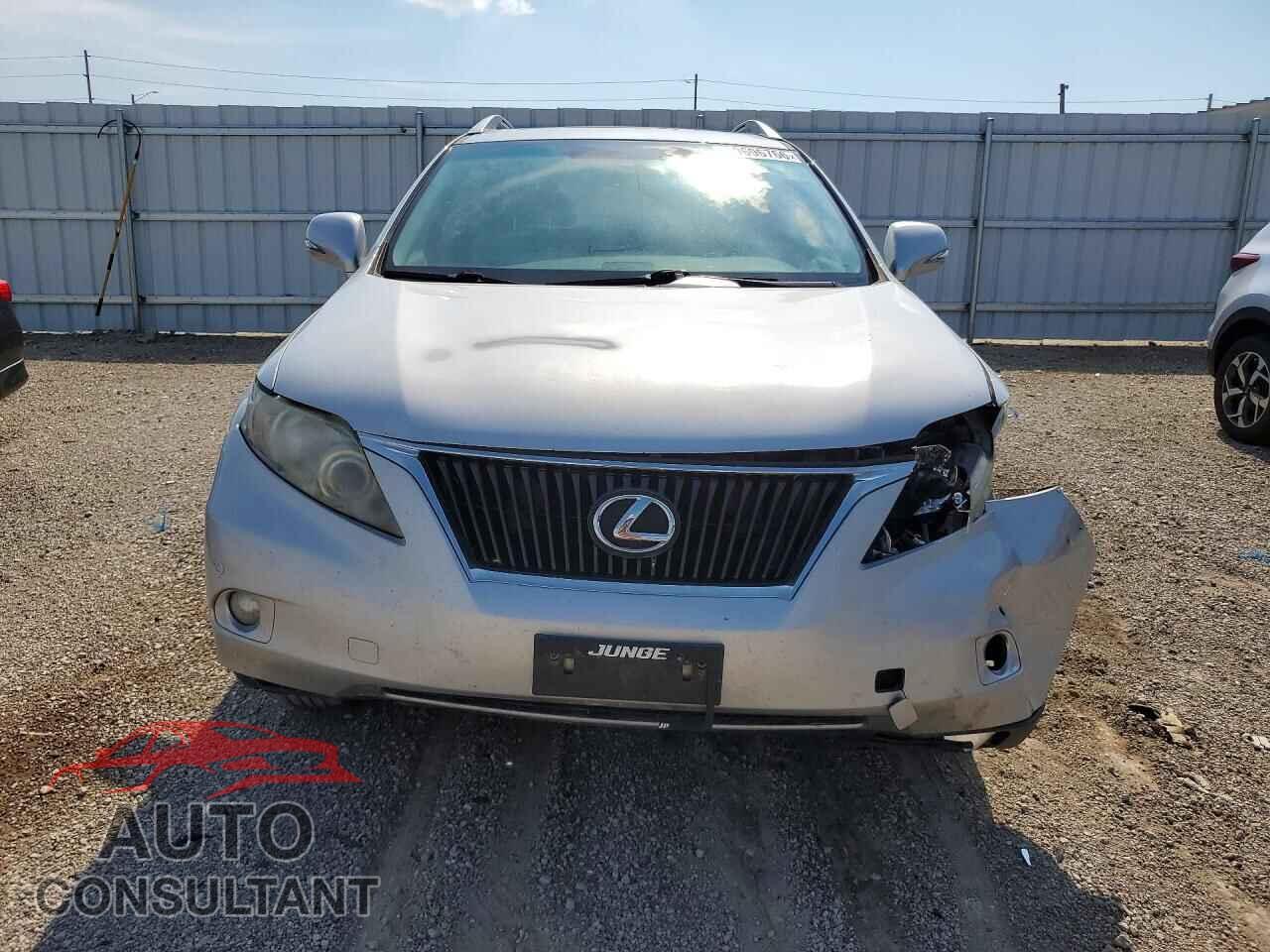 LEXUS RX350 2012 - 2T2BK1BA5CC128660