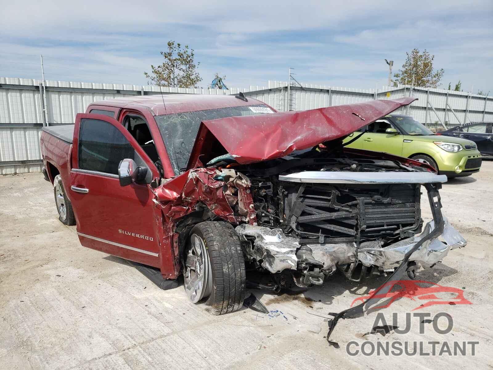 CHEVROLET SILVERADO 2018 - 3GCUKSER3JG281691