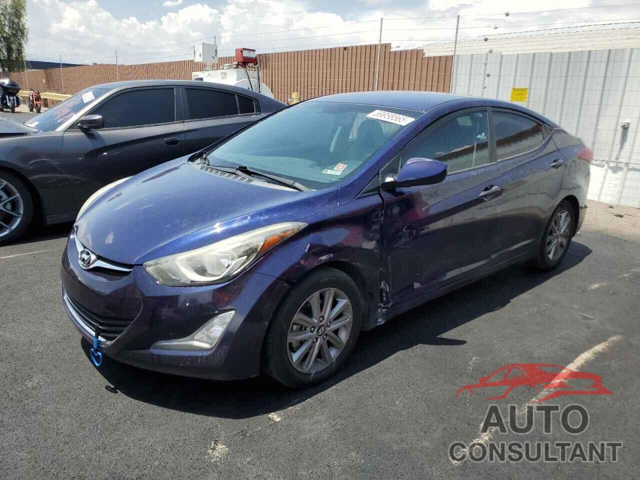 HYUNDAI ELANTRA 2014 - 5NPDH4AE3EH517959