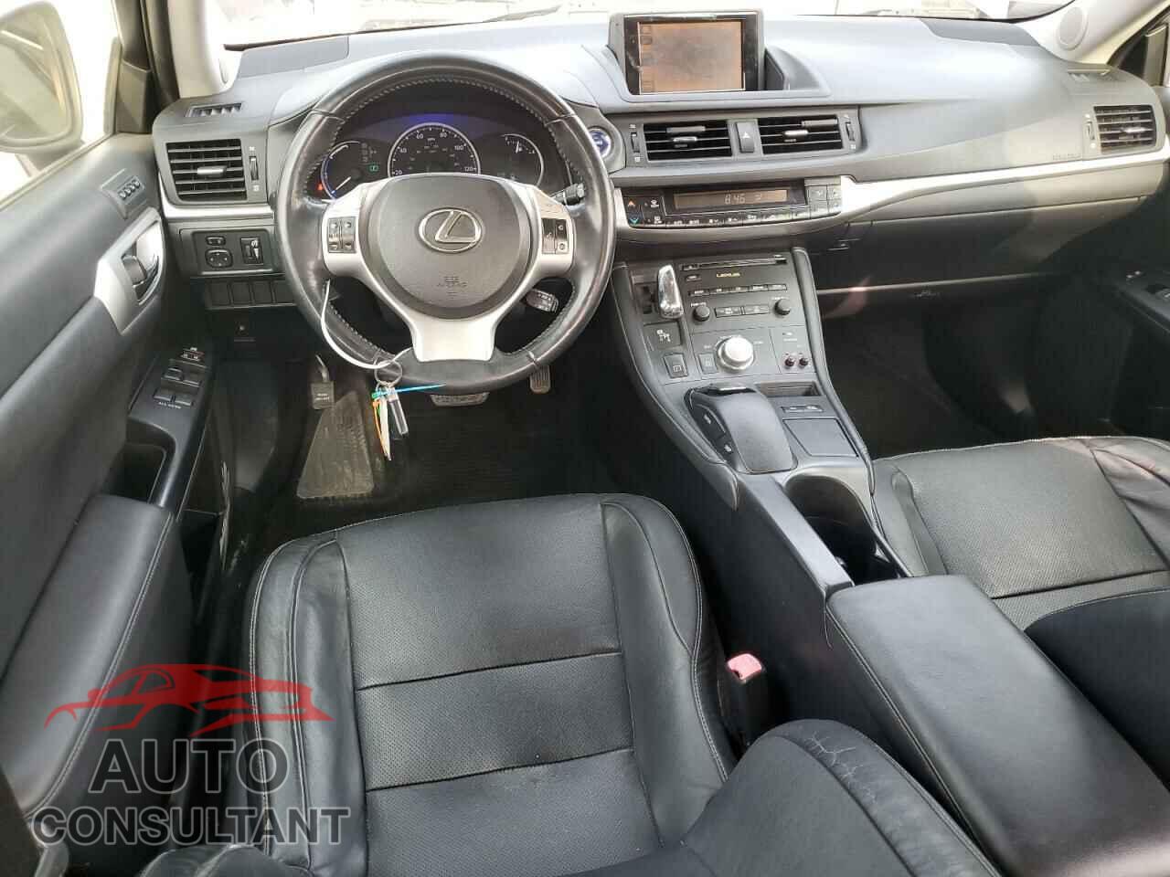 LEXUS CT 200 2012 - JTHKD5BH0C2087595