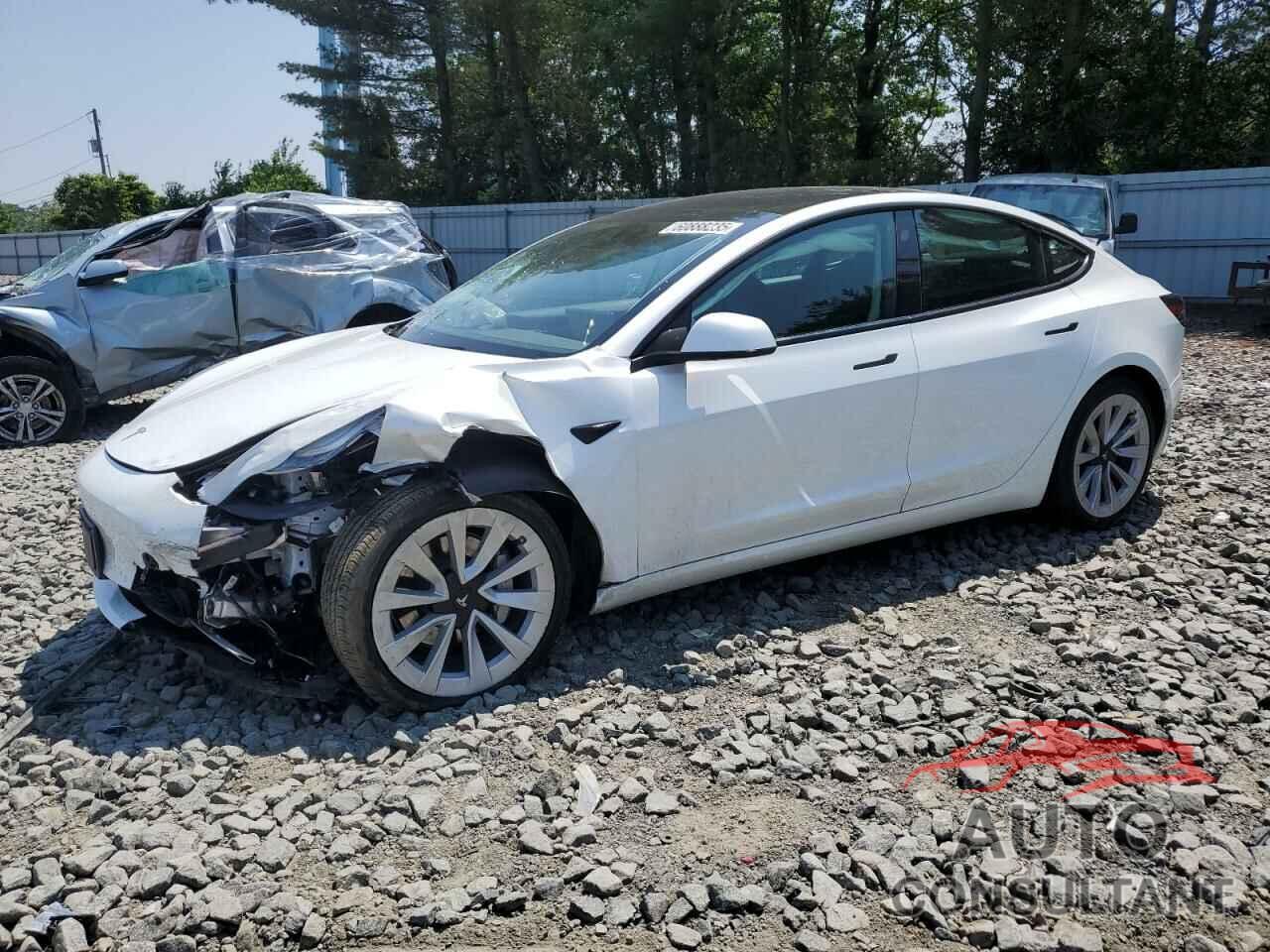 TESLA MODEL 3 2022 - 5YJ3E1EA2NF195324
