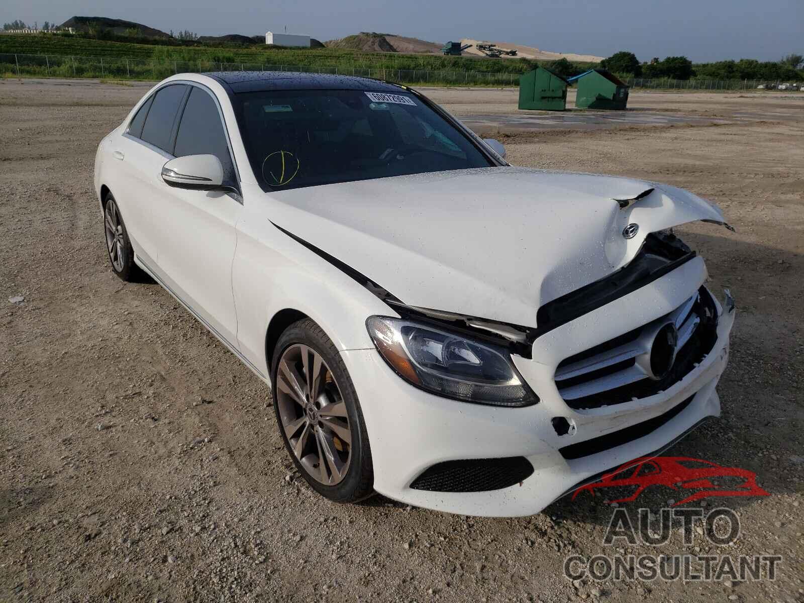 MERCEDES-BENZ C-CLASS 2018 - 55SWF4JB1JU244208