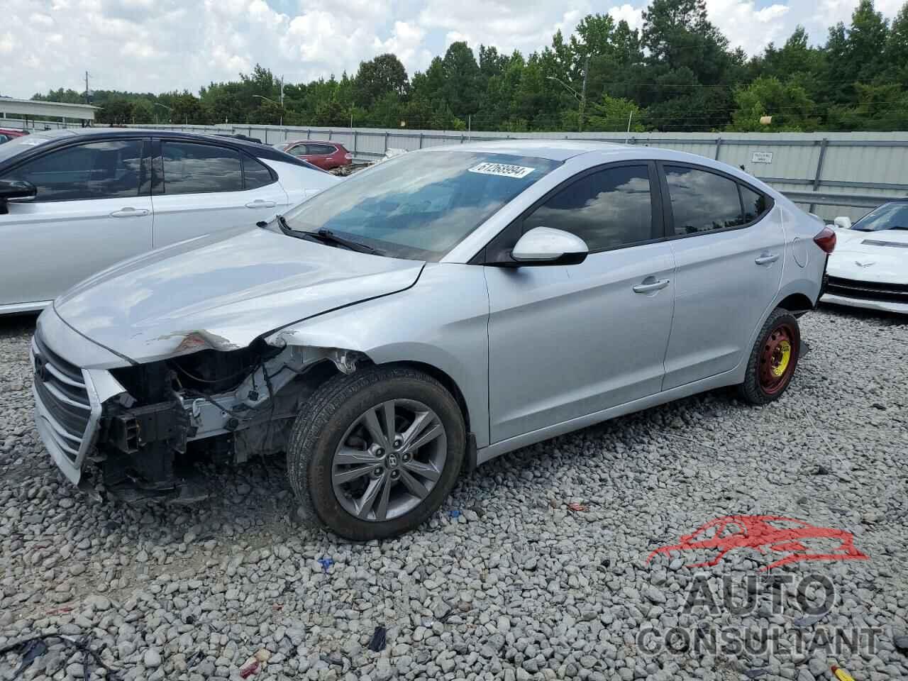 HYUNDAI ELANTRA 2018 - KMHD84LFXJU455462