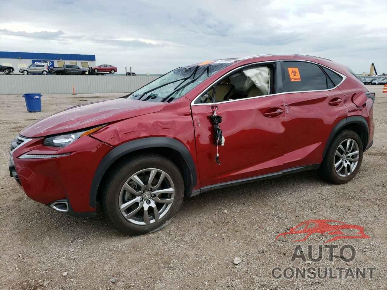 LEXUS NX 2016 - JTJBARBZ7G2062707