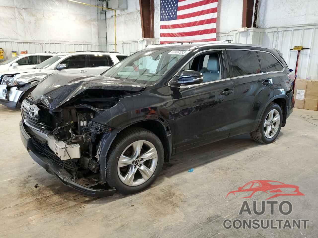 TOYOTA HIGHLANDER 2016 - 5TDDKRFH8GS347533