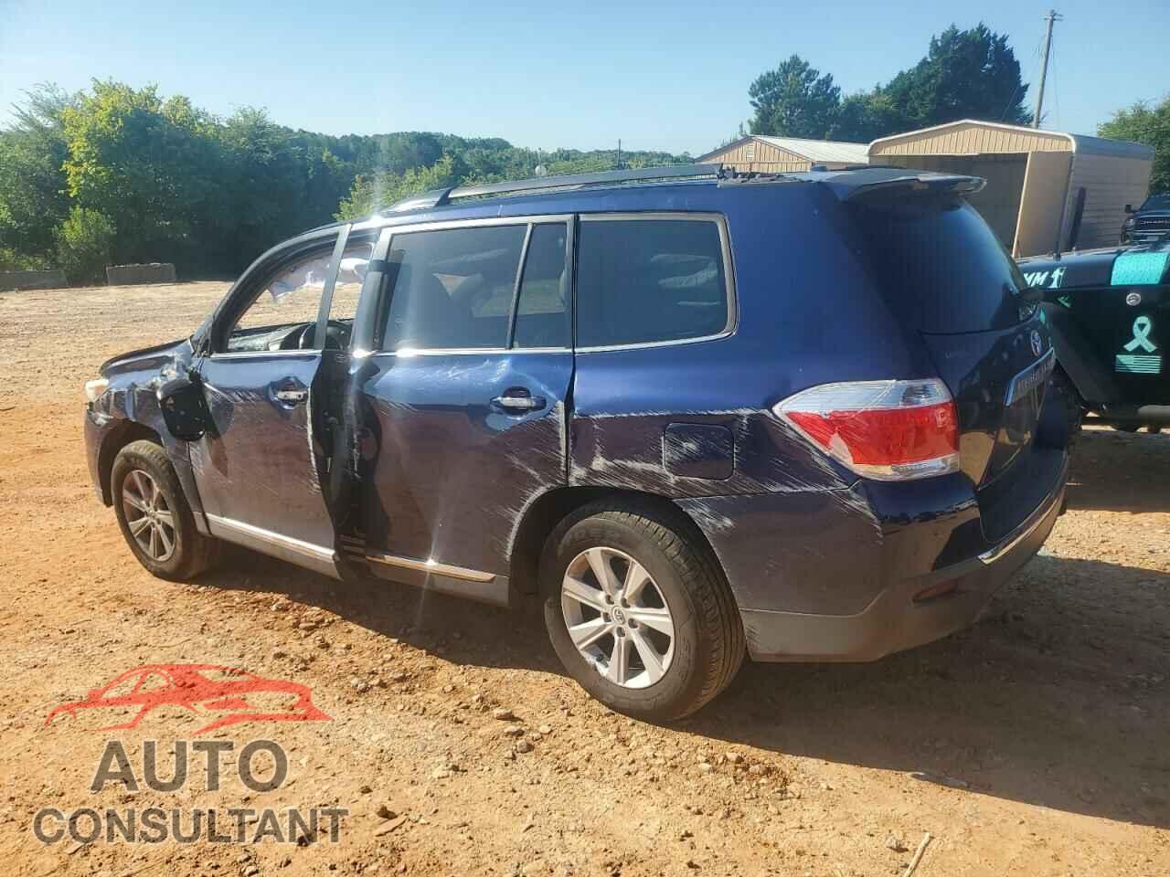 TOYOTA HIGHLANDER 2012 - 5TDZA3EH5CS019956