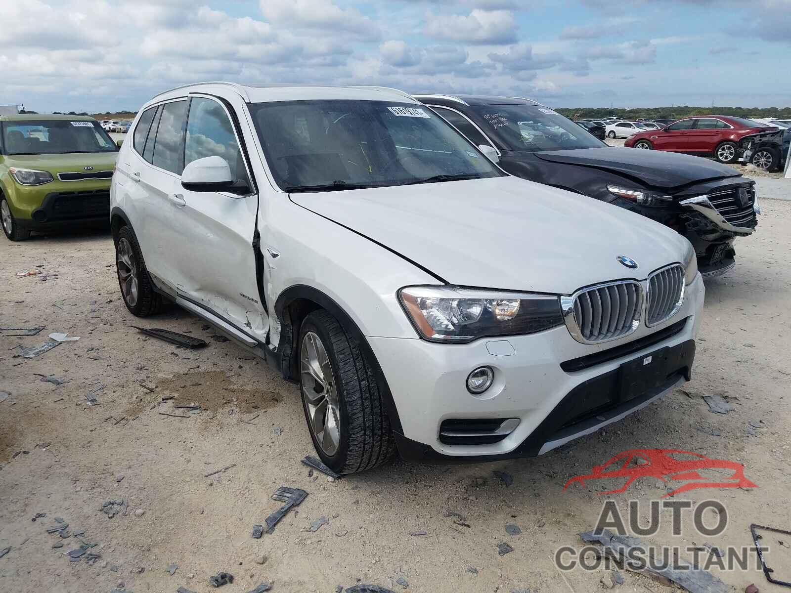 BMW X3 2016 - 5UXWZ7C53G0T43328