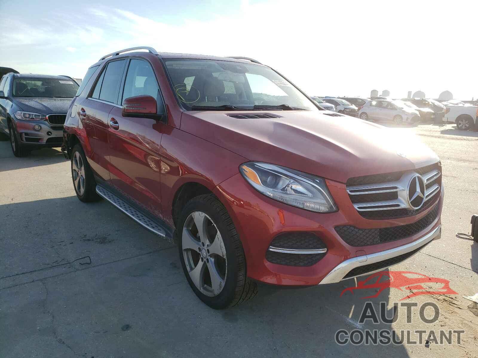 MERCEDES-BENZ GLE-CLASS 2016 - 4JGDA5JB4GA650719