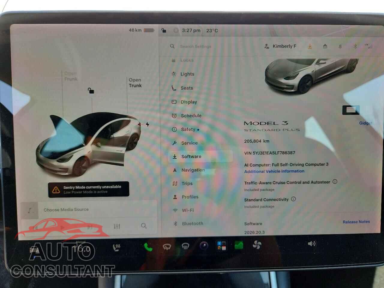 TESLA MODEL 3 2020 - 5YJ3E1EA5LF786387