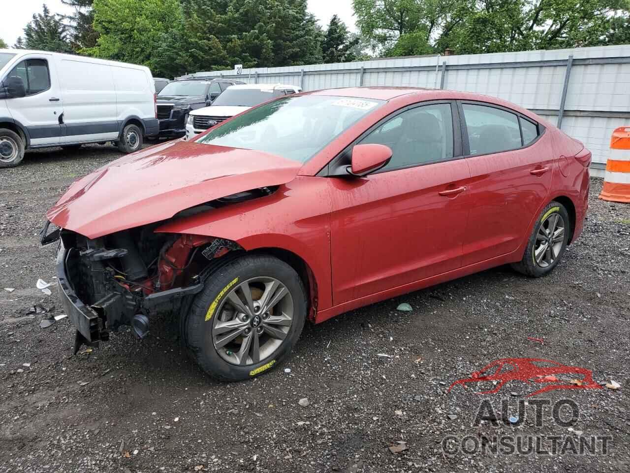 HYUNDAI ELANTRA 2018 - 5NPD84LF3JH268661