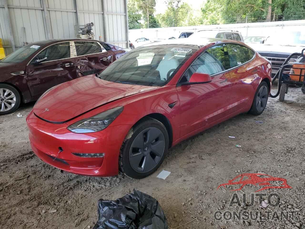 TESLA MODEL 3 2022 - 5YJ3E1EB7NF242436