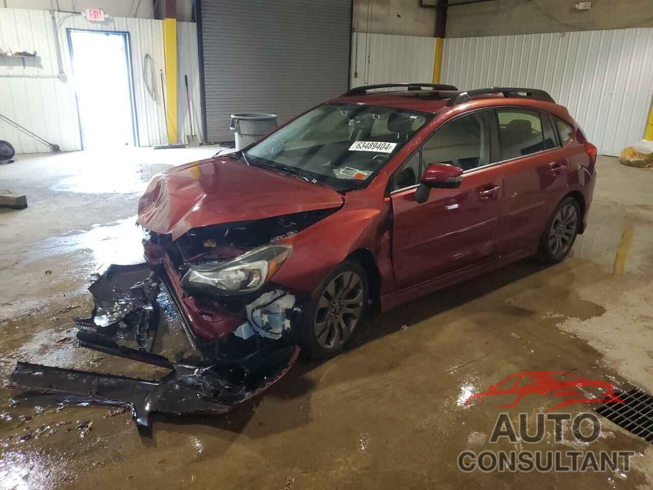 SUBARU IMPREZA 2016 - JF1GPAS63GH303020