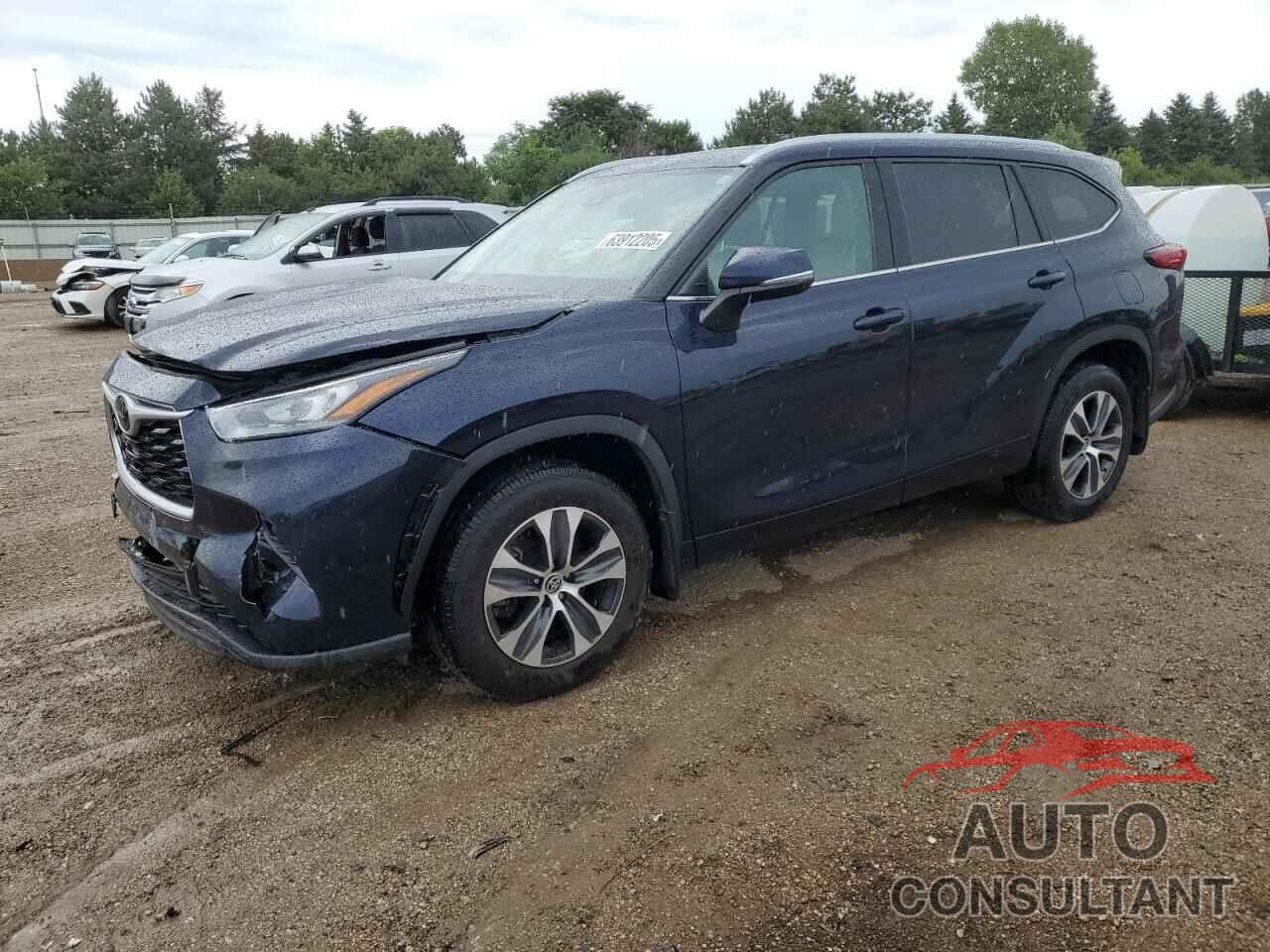 TOYOTA HIGHLANDER 2020 - 5TDGZRBH5LS518456