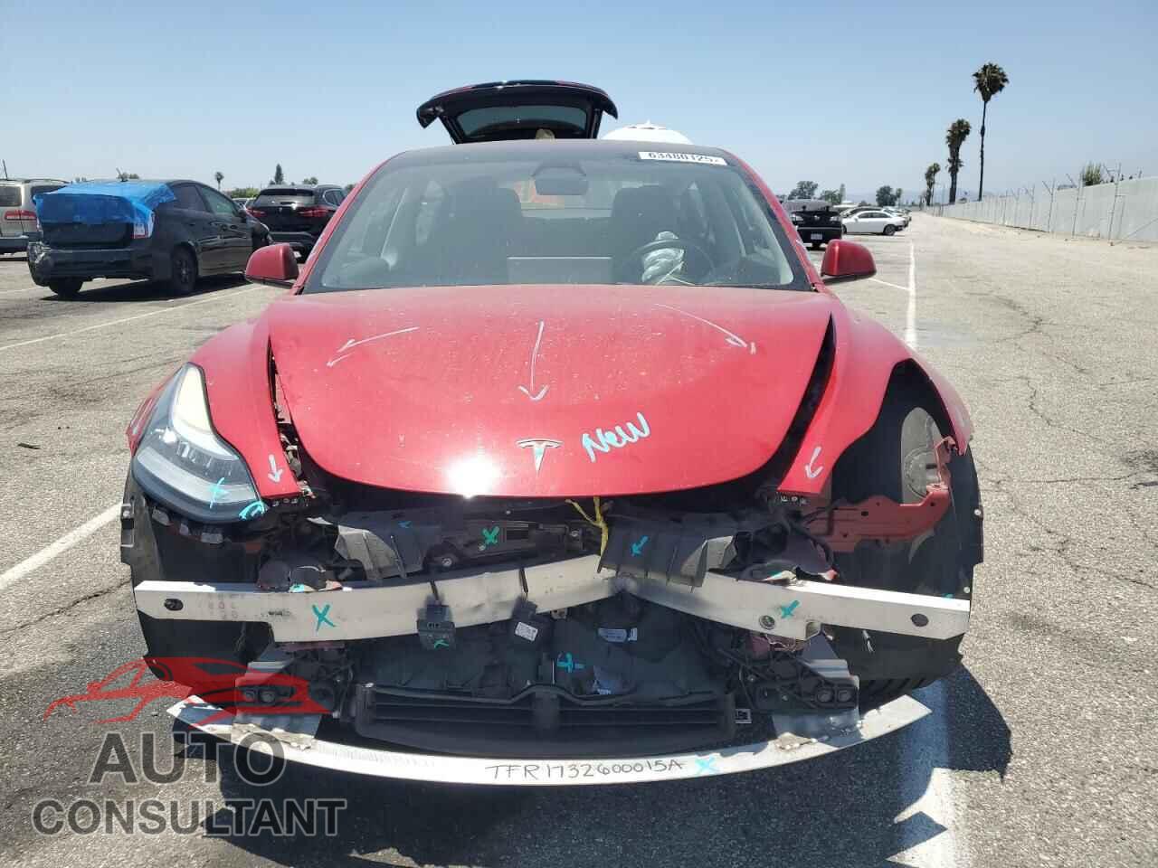 TESLA MODEL 3 2017 - 5YJ3E1EA0HF000714